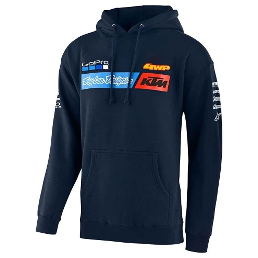 Tld Ktm Team Pullover Hoodie Navy